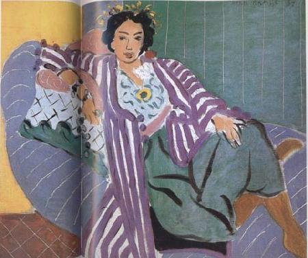 Henri Matisse Small Odalisque in a Violet Dress (mk35) China oil painting art